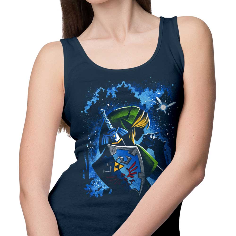 Heroic Ocarina-themed Tank Top for Fashion Enthusiasts