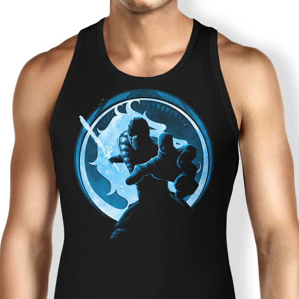 Cozy Cryomancer Ninja Unisex and Women's Tank Tops