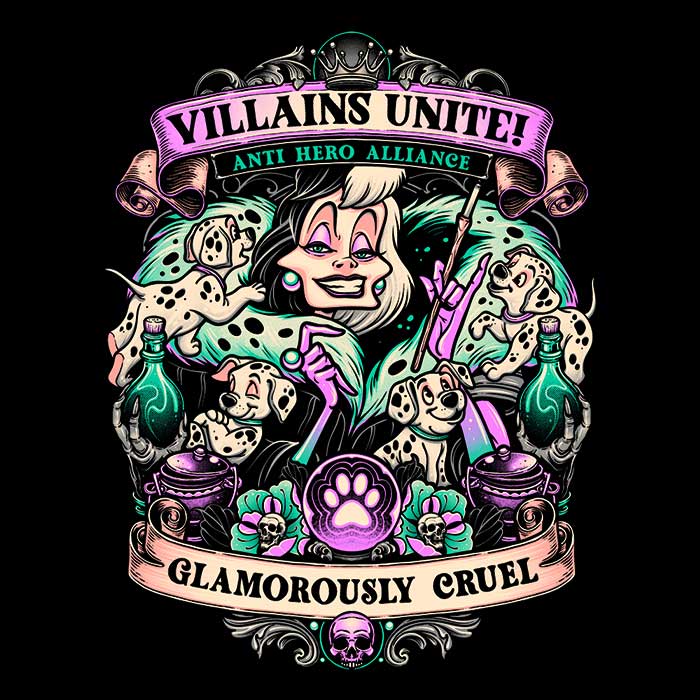 Stylishly Glamorous Cruel Men's Ringer T-Shirt by Momma Gorilla