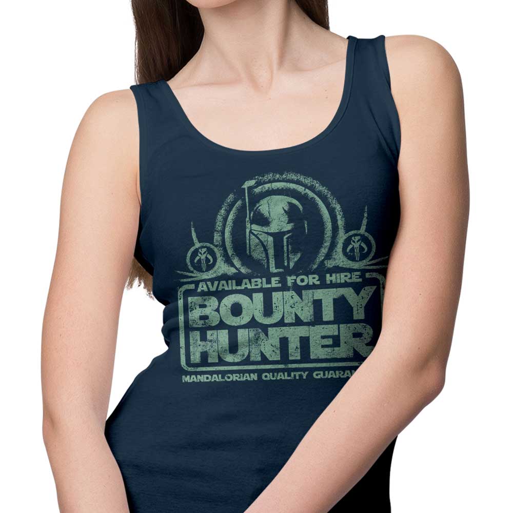 FanFreak's 'Bounty Hunter for Hire' Men's and Women's Comfortable Tank Tops