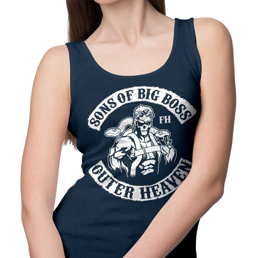 Cool Sons of Big Boss Tank Top for Trendy Wear