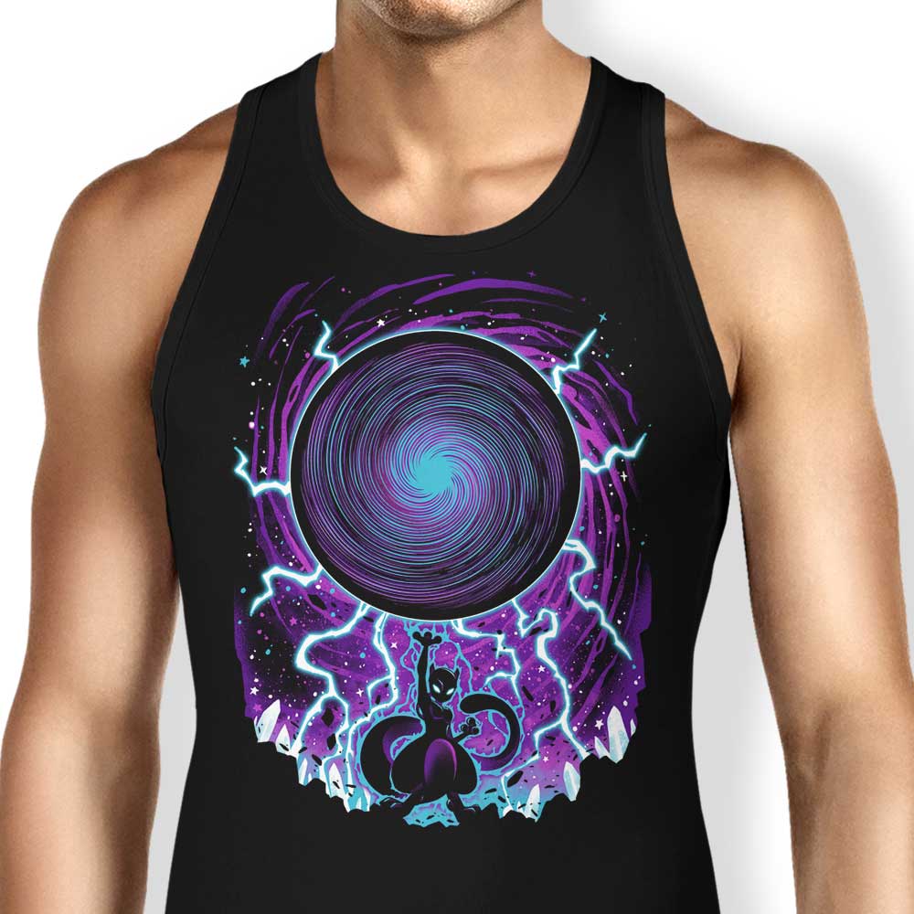 Alemaglia's Large Shadow Ball Design Tank Top for Fashion Lovers