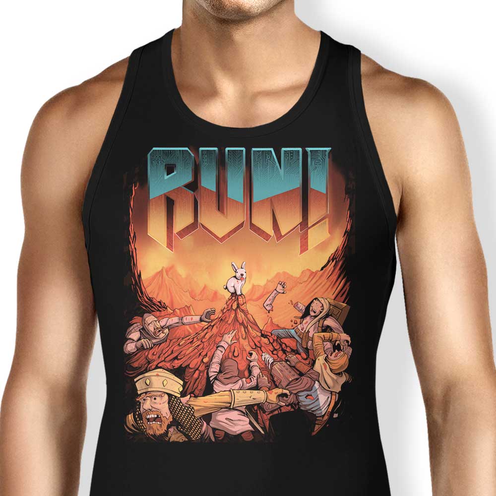 Comfortable and Lightweight RUN Brand Tank Tops for Men and Women