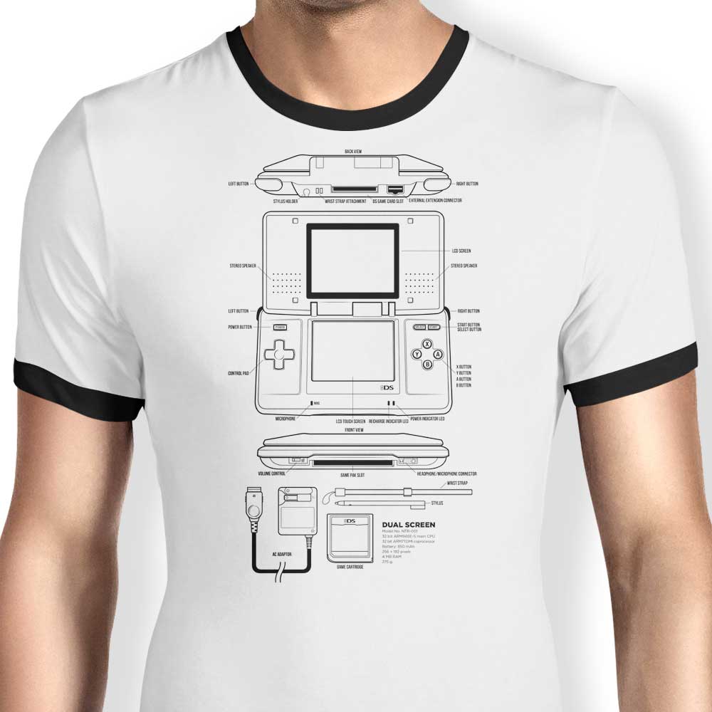 Adam Works Men's Classic Ringer T-Shirt - DS Edition