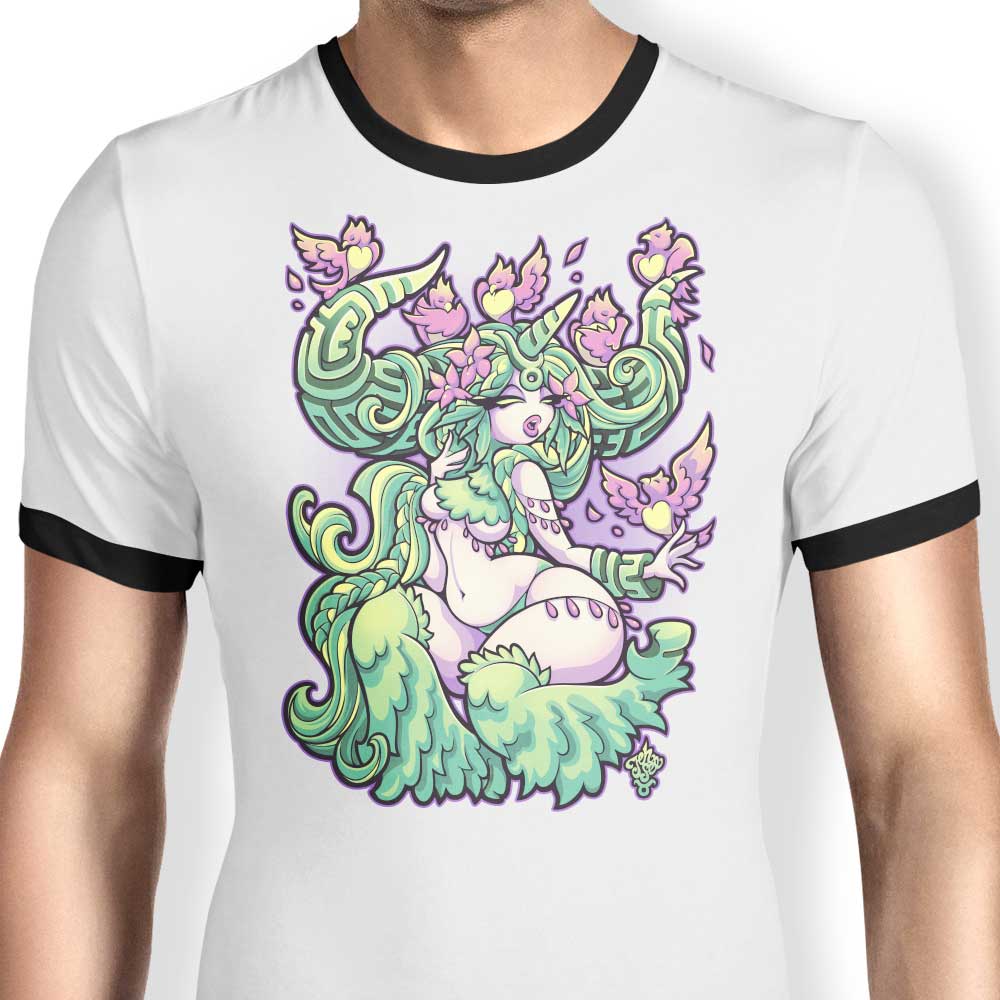Taurus Men's Classic Ringer Style Cotton T-Shirt