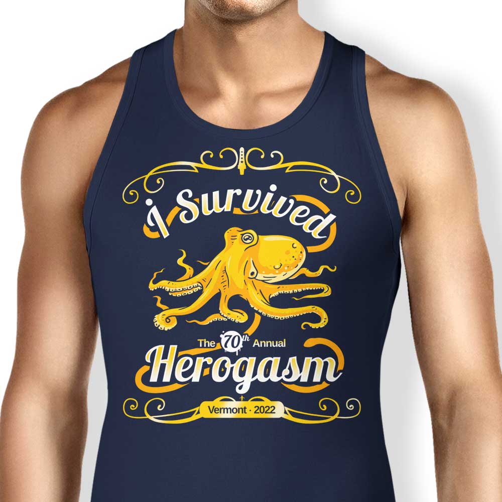 I Survived the Hero Gathering Stylish Men's and Women's Unisex Tank Top