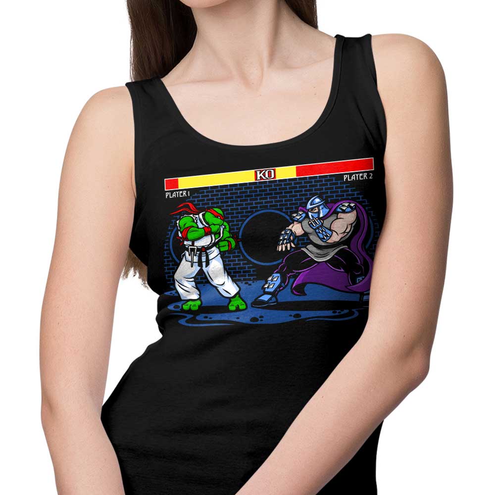 Harebrained's Sewer Fighter Men's and Women's Comfortable Tank Tops