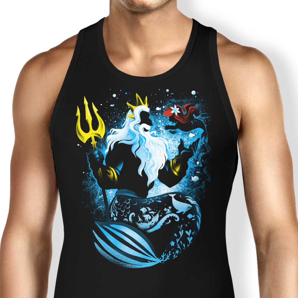 The Majestic King of the Sea - Men's and Women's Unisex Tank Tops