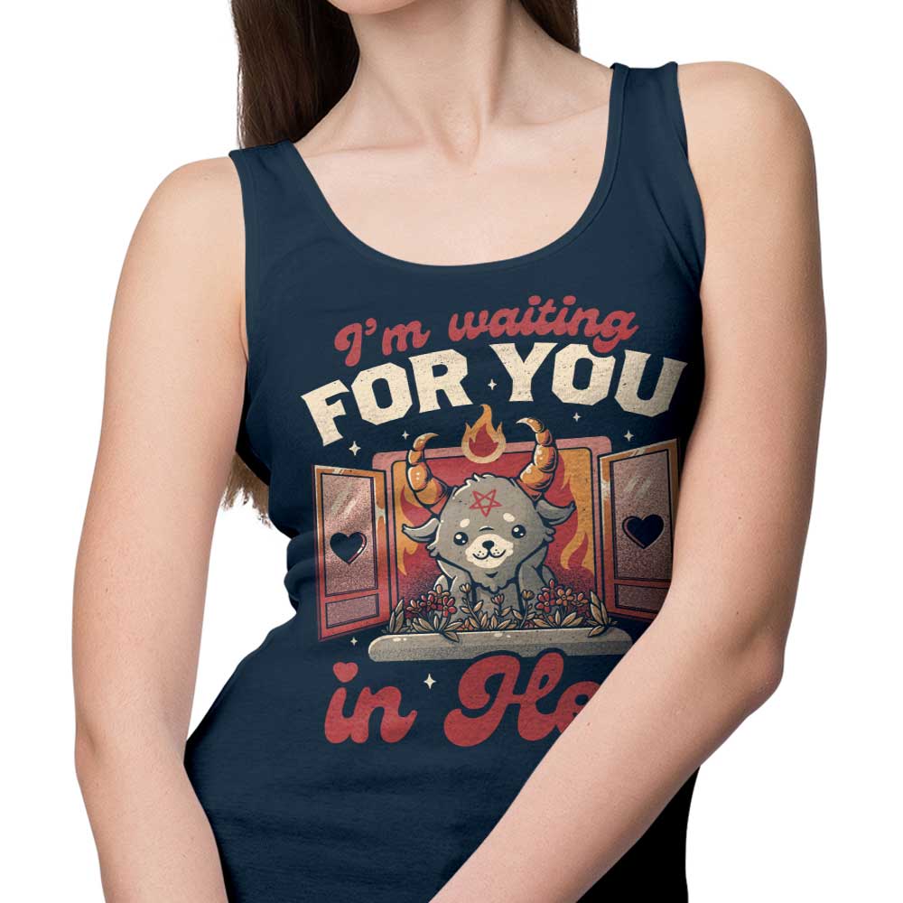 Edu.ely's 'Waiting for You' Men's and Women's Comfortable Tank Tops