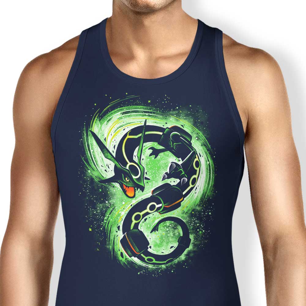The Majestic Dragon Ascent Men's Tank Top