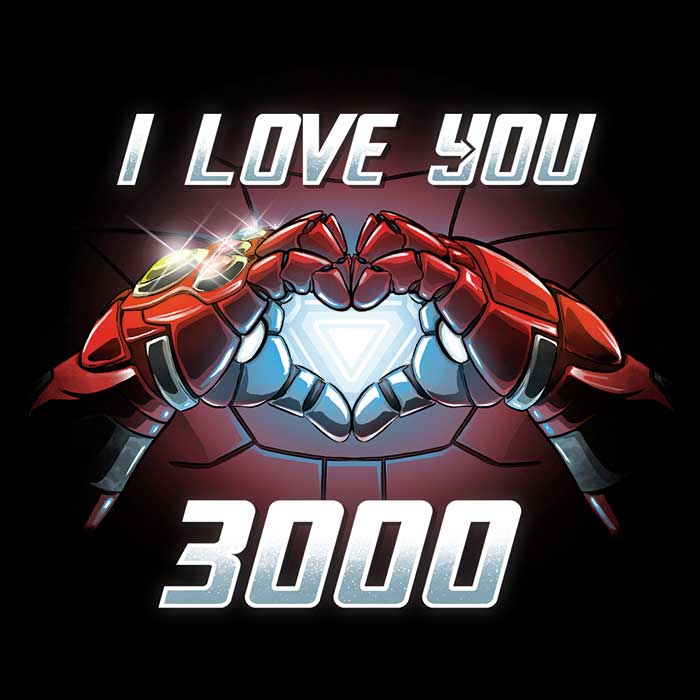 Soft and Comfortable 'I Love You 3000' Unisex & Women's Tank Tops
