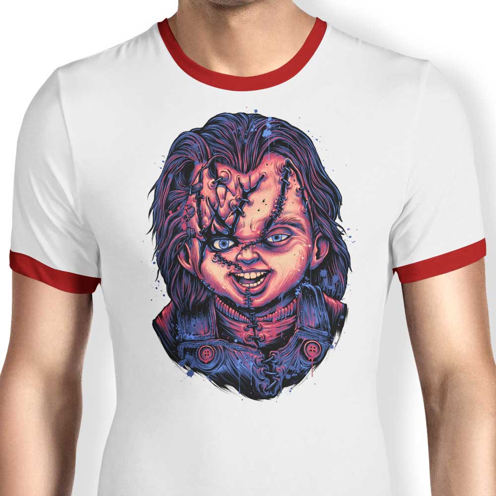 Cool Good Guy Who Wants to Play - Men's Ringer Cotton T-Shirt
