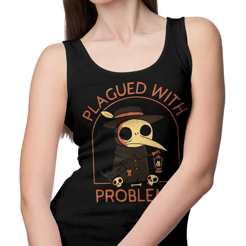 Tank Top - Troubled with Issues by DinoMike
