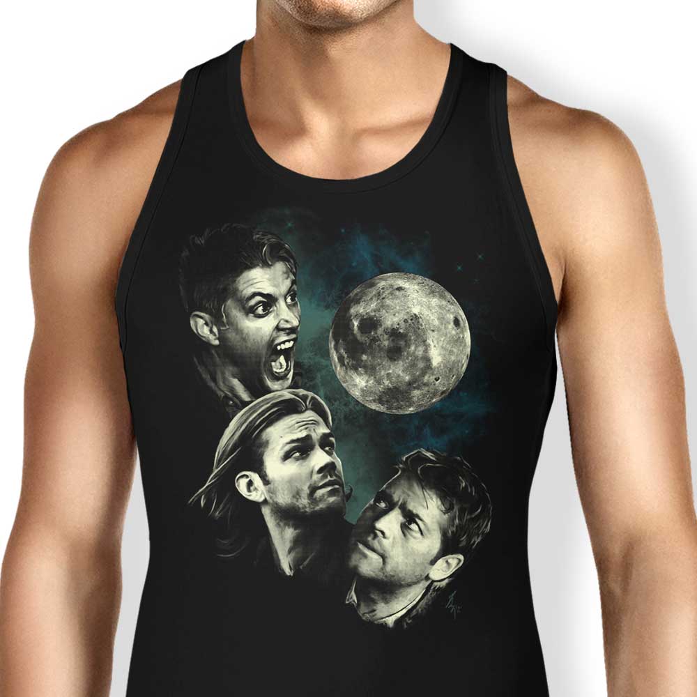 Three Super Moon Stylish Tank Top for Fashionable Wear