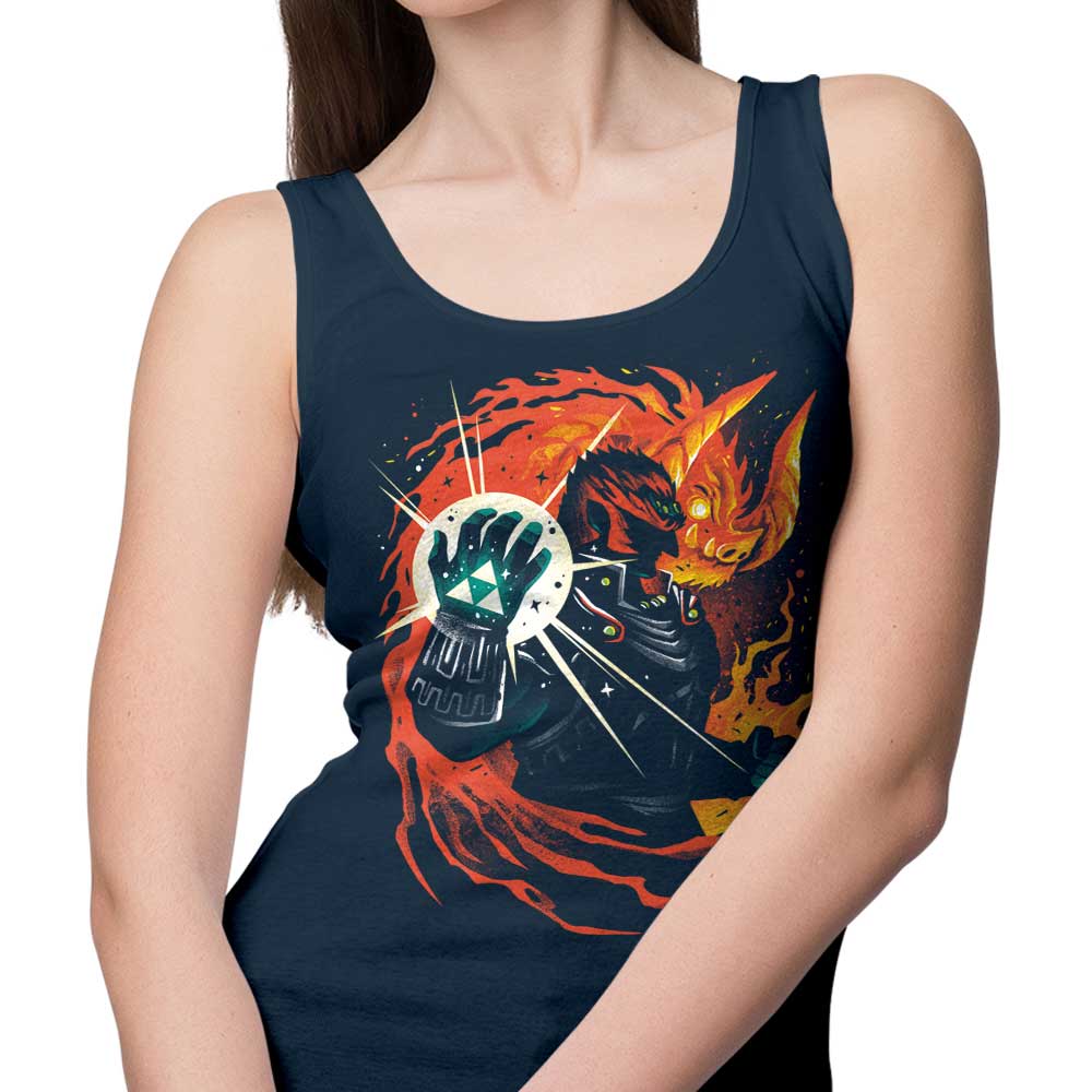 Alemaglia Demon King Style Tank Top for Trendy Wear