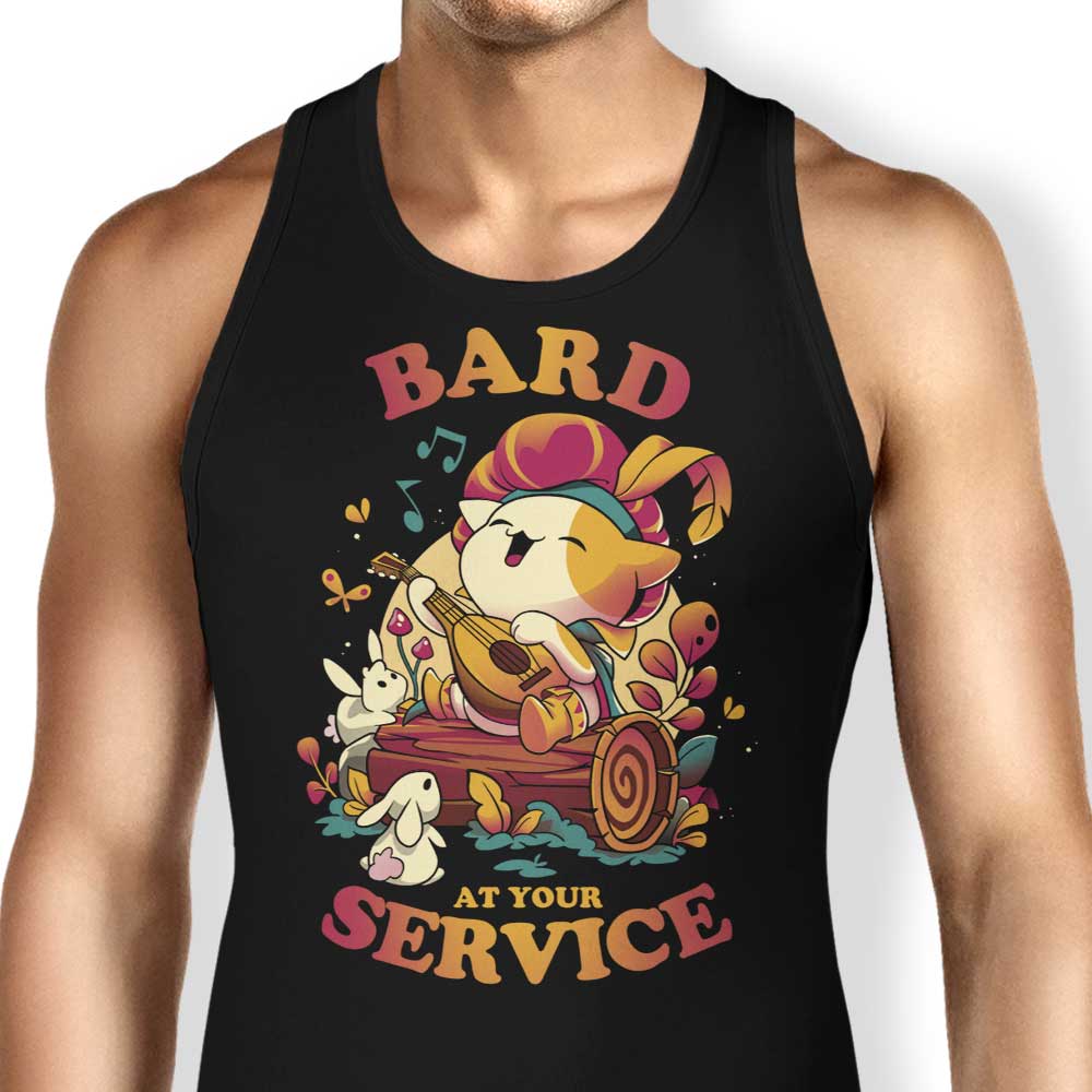 Snouleaf's Bard at Your Service - Comfortable Men's and Women's Unisex Tank Tops