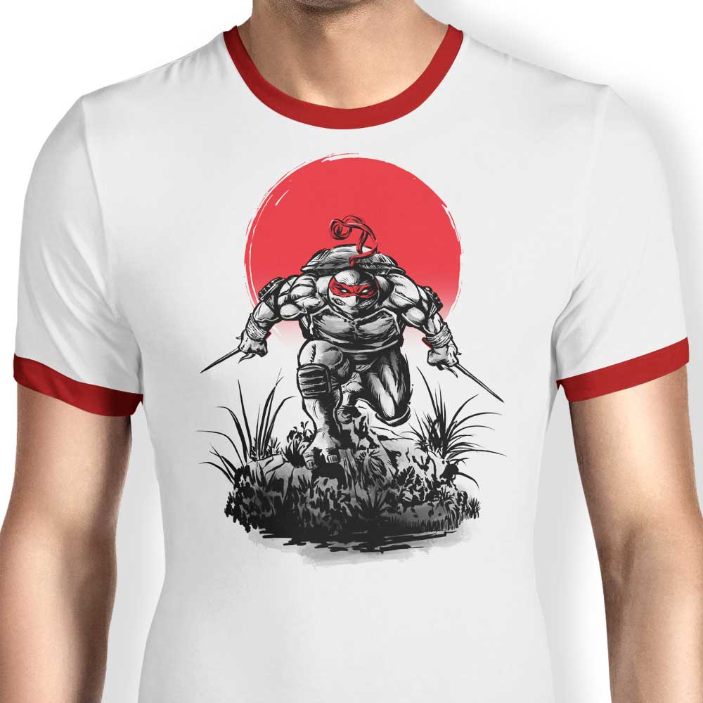 Raph Under the Sun Men's Stylish Ringer T-Shirt for All-Day Comfort