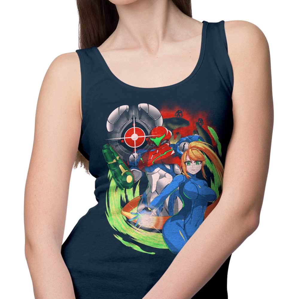 Nighttime Enemy - Stylish Tank Top by Coinbox Tees