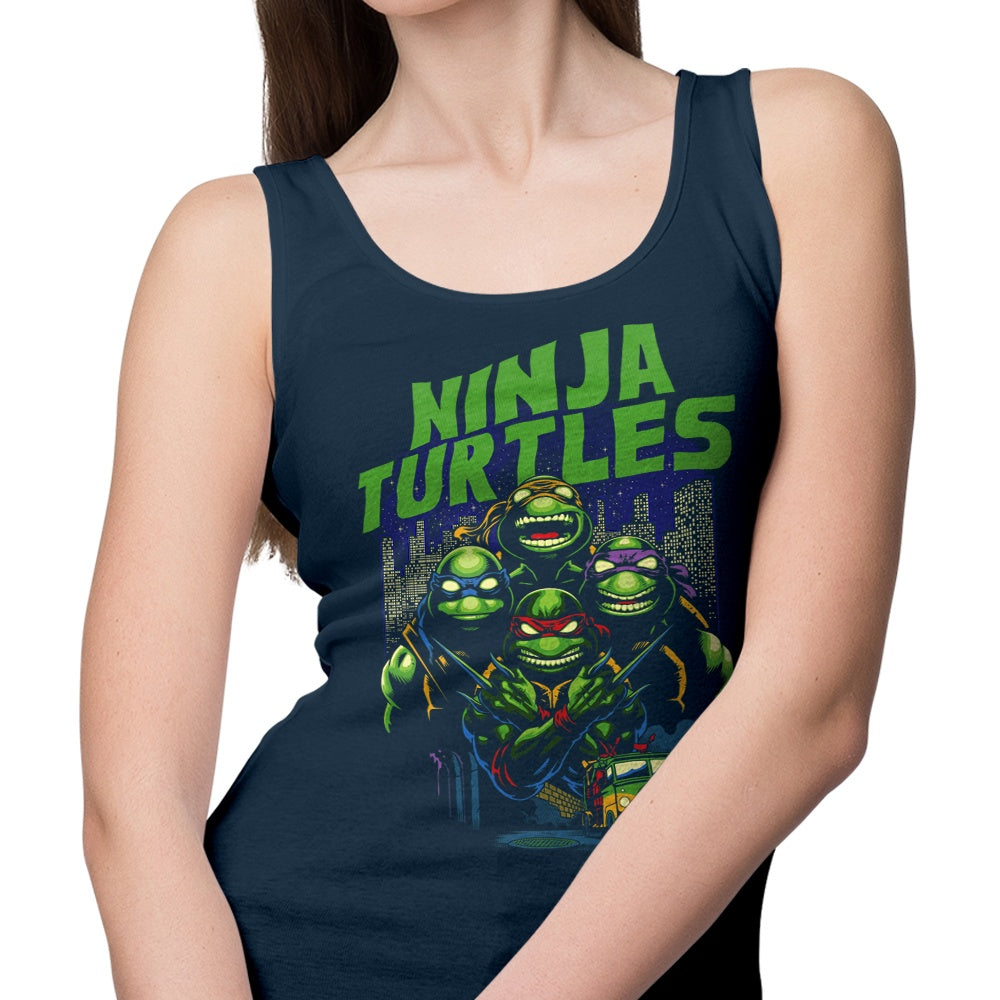 Dracula Byte's Soft and Comfortable Ninjutsu Masters Tank Tops