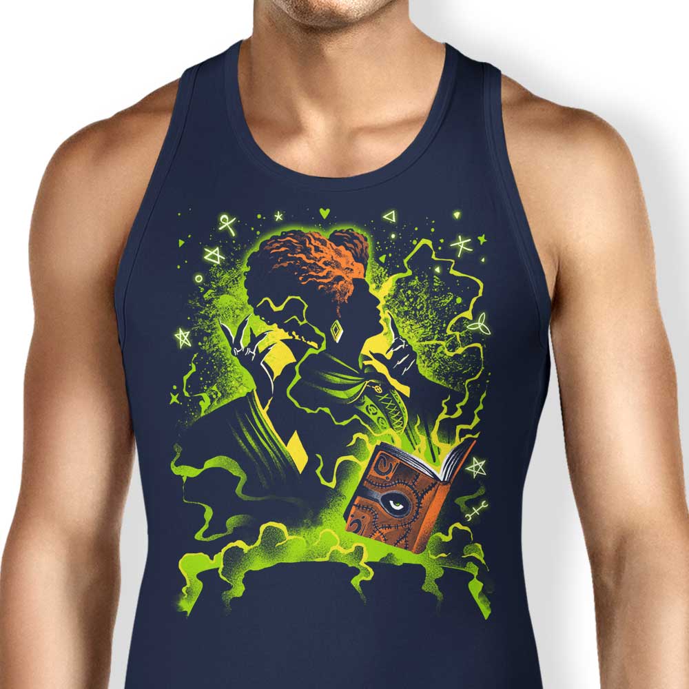 Black Magic Witch-themed Women's Tank Top