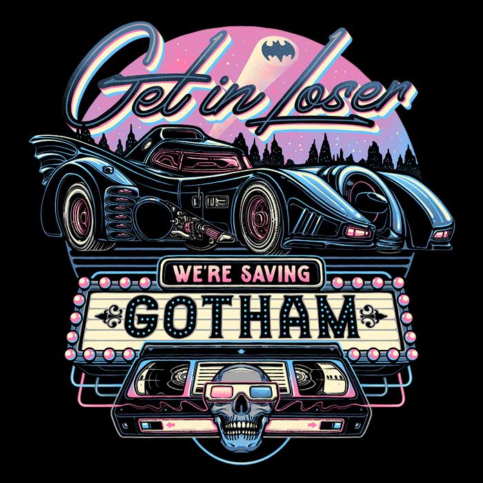 Save Gotham with This Stylish Ringer T-Shirt