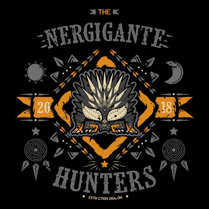 Soulkr's Stylish Nergigante Hunters Tank Top for Fashionable Wear
