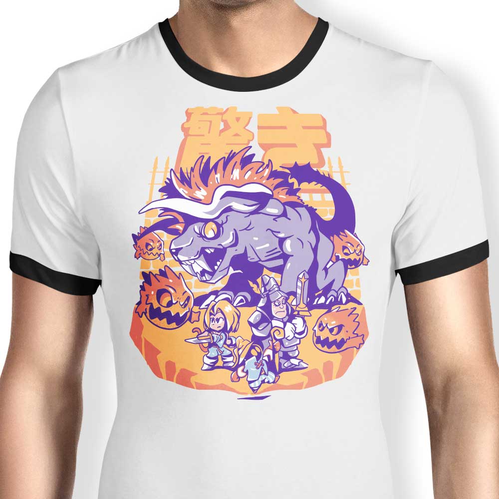 Sketchdemao's Final Surprise Attack Men's Ringer Cotton T-Shirt