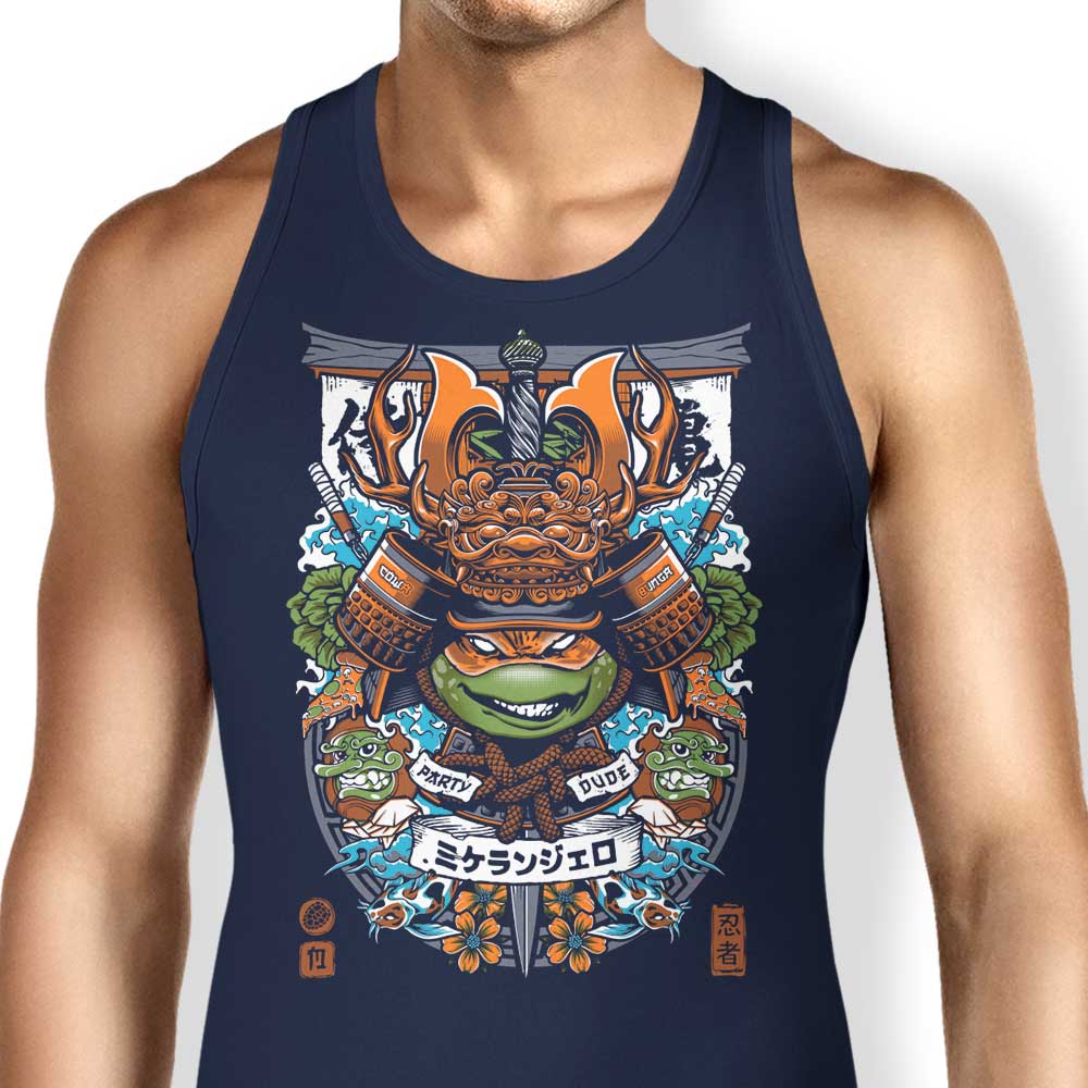 Cool Samurai - Inspired Party Tank Top by Arinesart