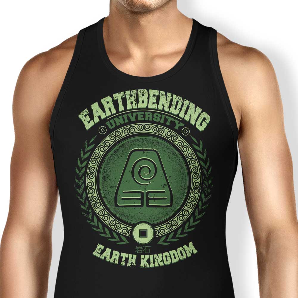 Typhoonic Art's Earthbending University Comfortable Tank Tops
