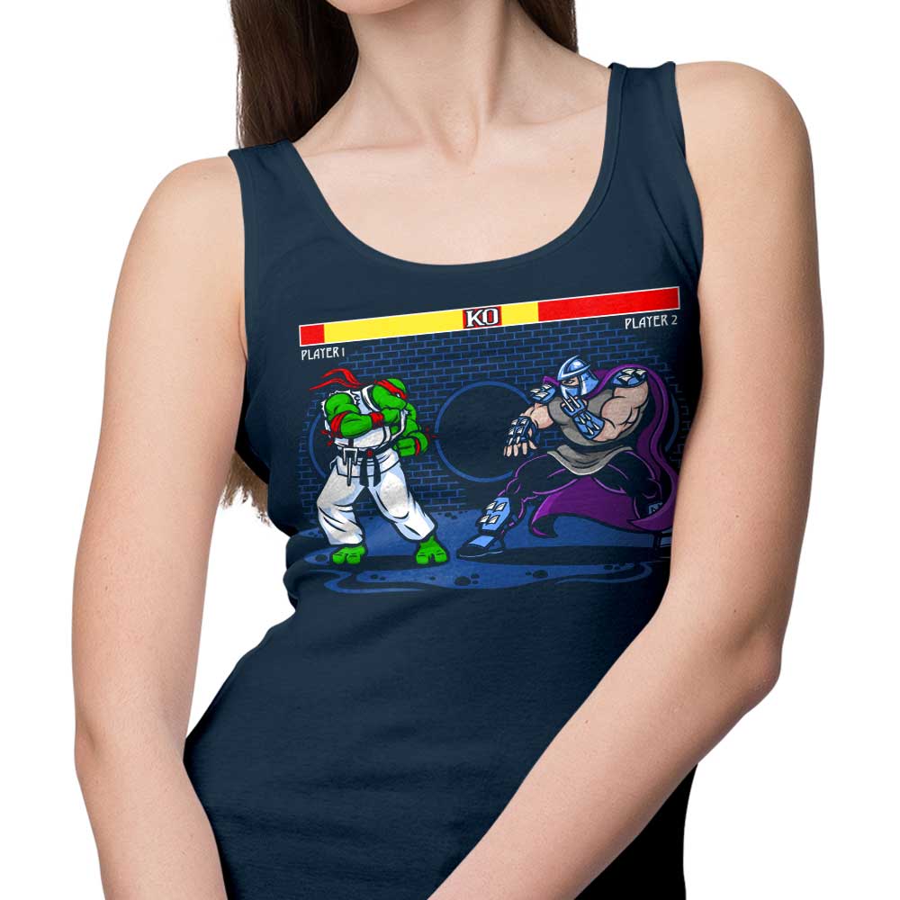 Harebrained's Sewer Fighter Men's and Women's Comfortable Tank Tops