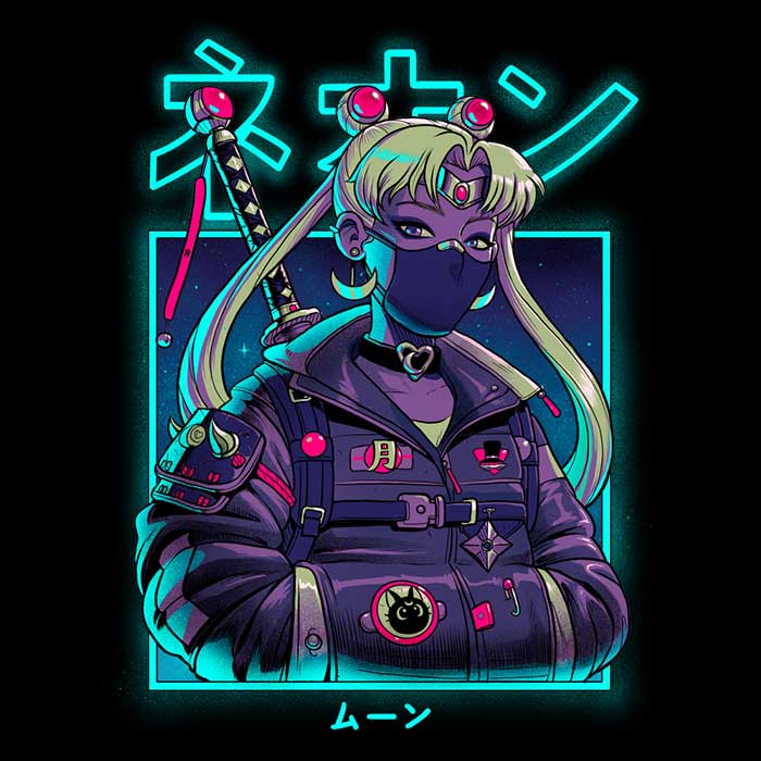Bruno Mota's Neon Moon Men's Classic Ringer T - Shirt