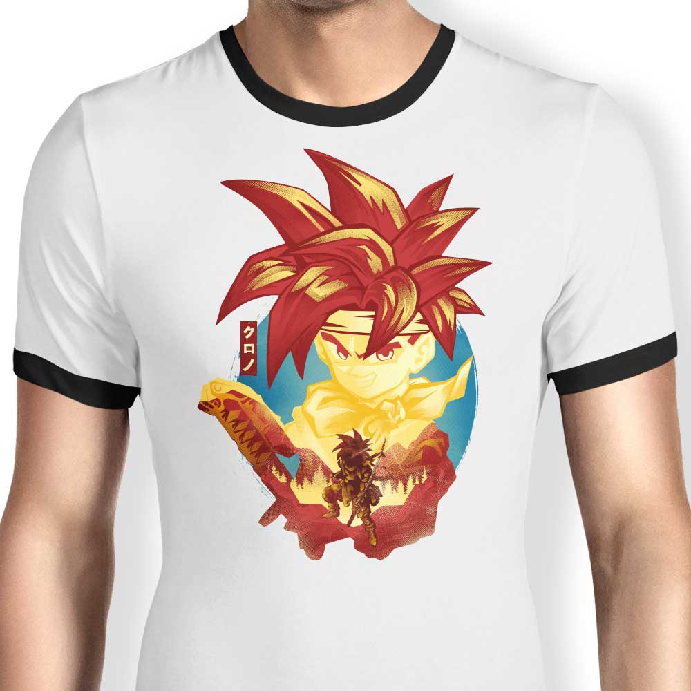 Hypertwenty's Chrono Attack Men's Stylish Ringer T - Shirt in S to 4XL