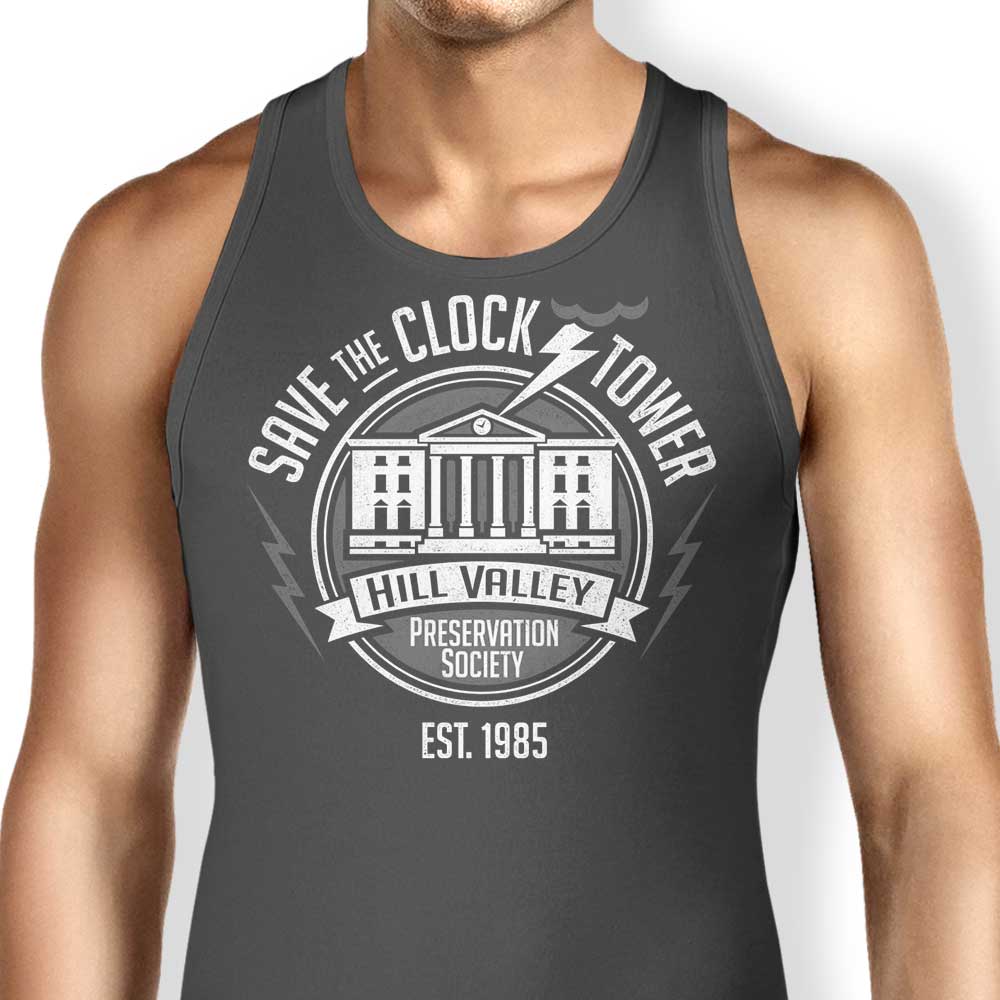 Save the Clock Tower Design - Stylish Men's and Women's Tank Top