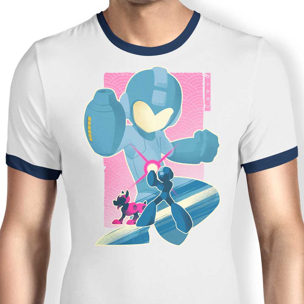 Hypertwenty Men's Companion and Mega Ringer Style T-Shirt for All Sizes