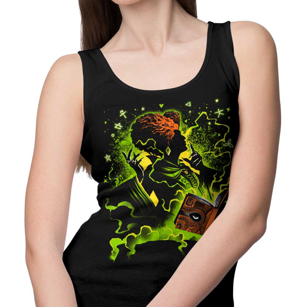 Black Magic Witch-themed Women's Tank Top