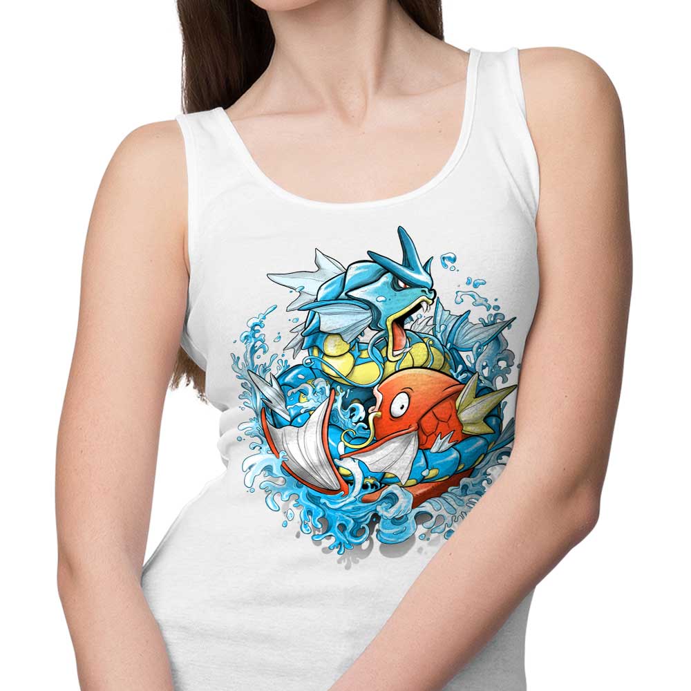 Alemaglia Slash Koi Men's and Women's Comfortable Tank Tops