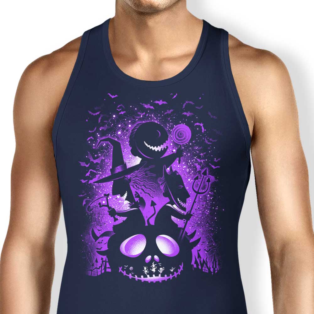 Alemaglia's Spooky Trick or Treaters Tank Top for Fun