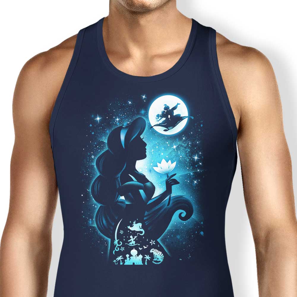 Alemaglia's Whole New World Men's and Women's Comfortable Tank Tops