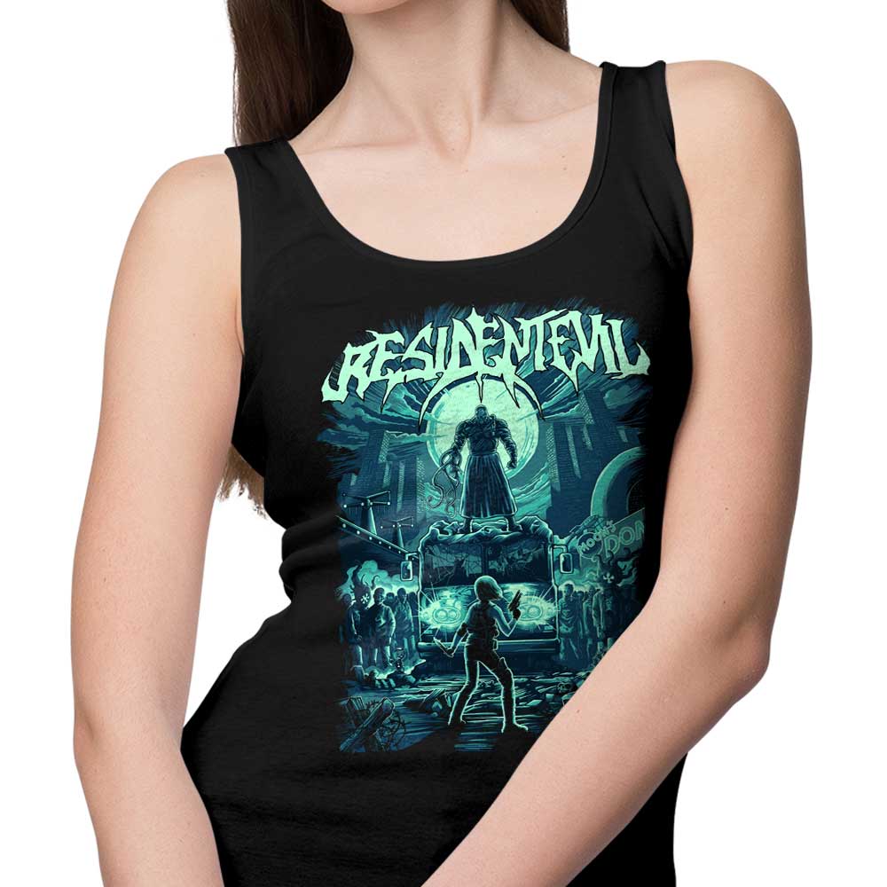 Stylish Nemesis City Tank Top from Dracula Byte