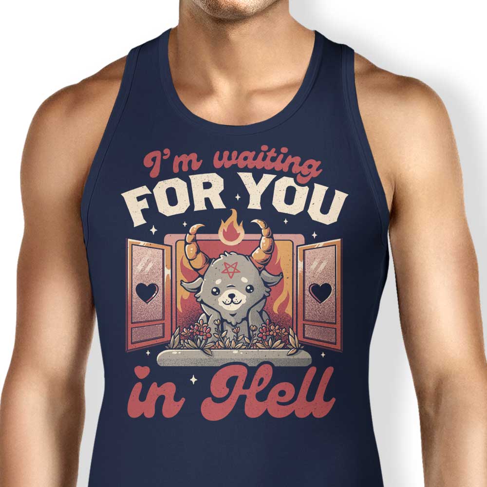 Edu.ely's 'Waiting for You' Men's and Women's Comfortable Tank Tops