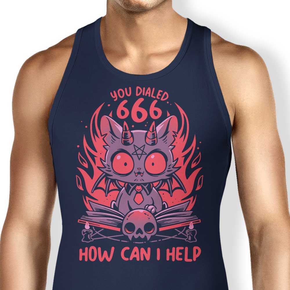 Stylish Snouleaf Satanic Support Cat Tank Top for Fashion Lovers