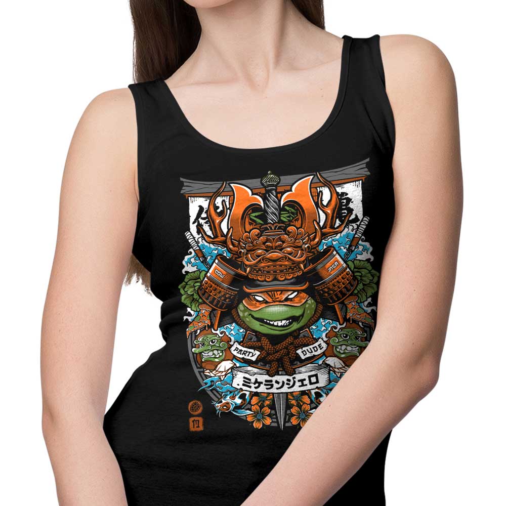 Cool Samurai - Inspired Party Tank Top by Arinesart