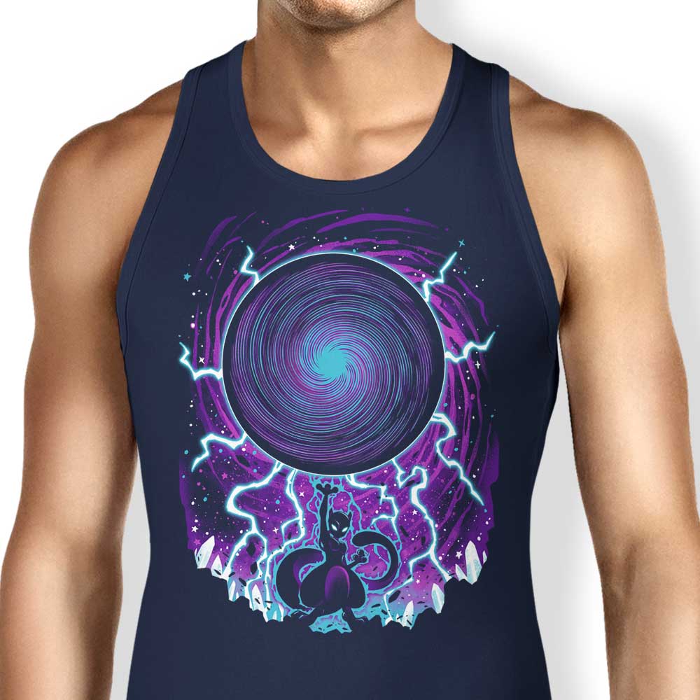 Alemaglia's Large Shadow Ball Design Tank Top for Fashion Lovers