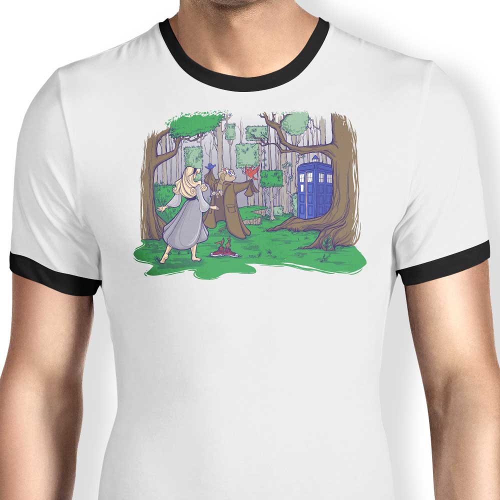 Men's 'Once Upon a Dream' Comfortable Ringer T-Shirt in S - 4XL Sizes