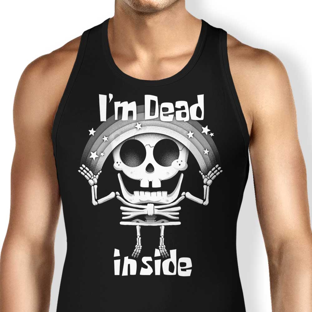 Alemaglia's 'I'm Dead Inside' Stylish Tank Top for Fashion Lovers
