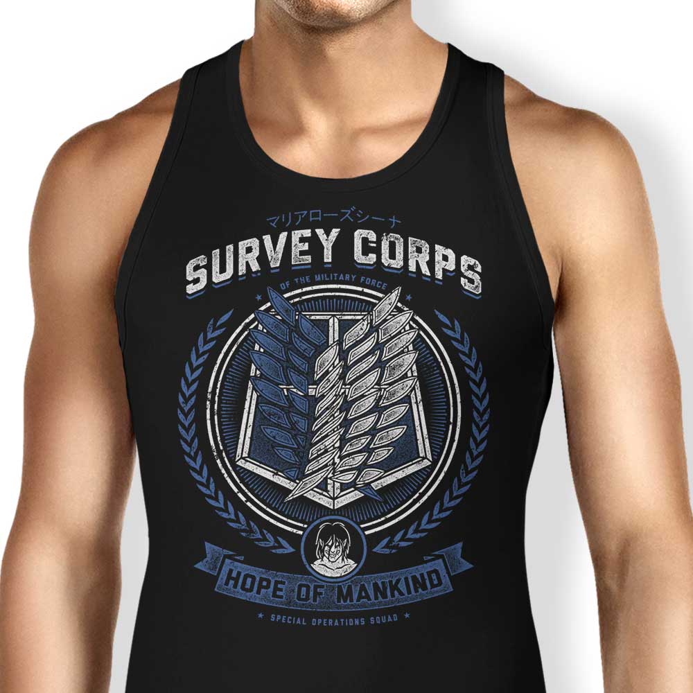 Brandon Wilhelm Art's Inspiring Hope of Mankind Tank Top
