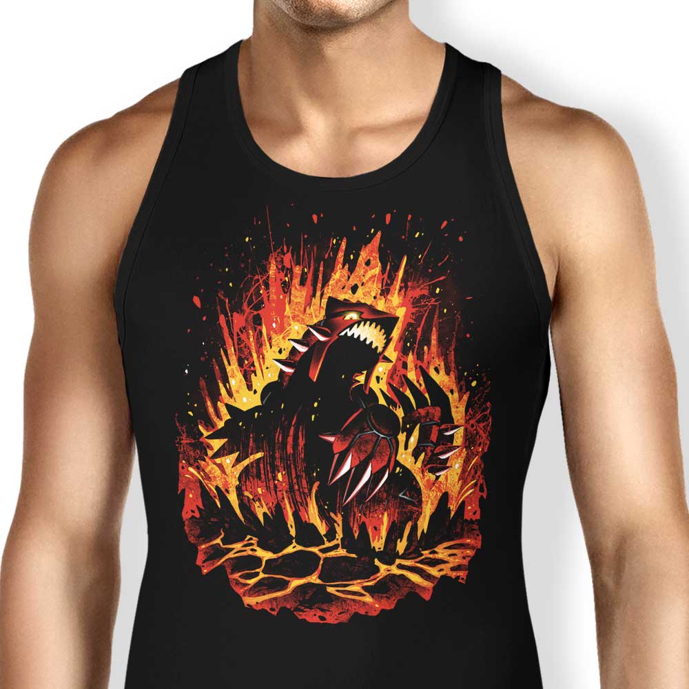 Alemaglia's Magma Cataclysm Stylish Tank Top