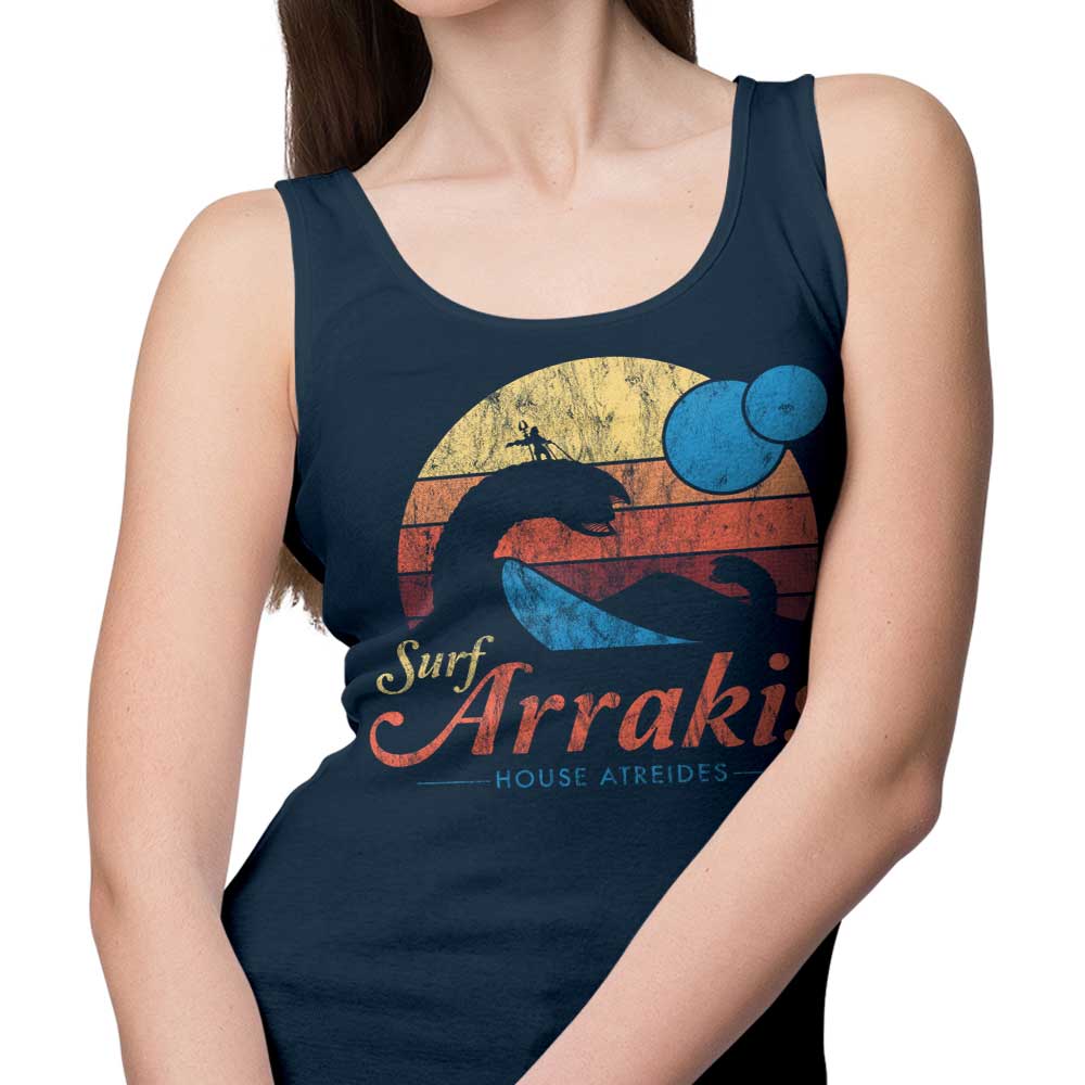 Surfing Tank Top - Surf Arrakis by Nemons