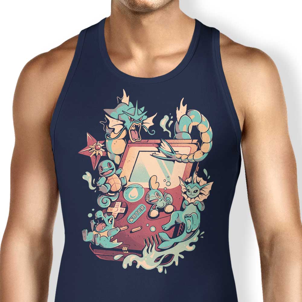 Water Game-themed Tank Top for Casual Wear