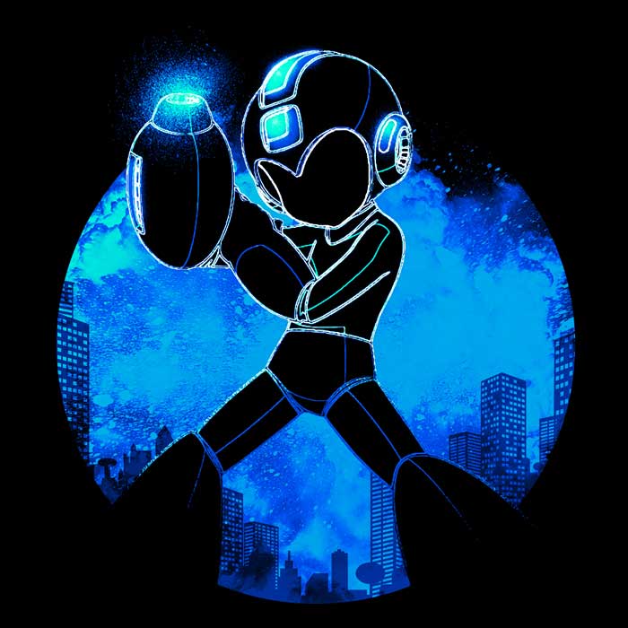 Blue Orb - Style Bomber Tank Top